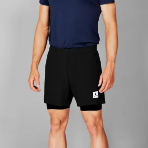 2 in 1 Pace Shorts 5''