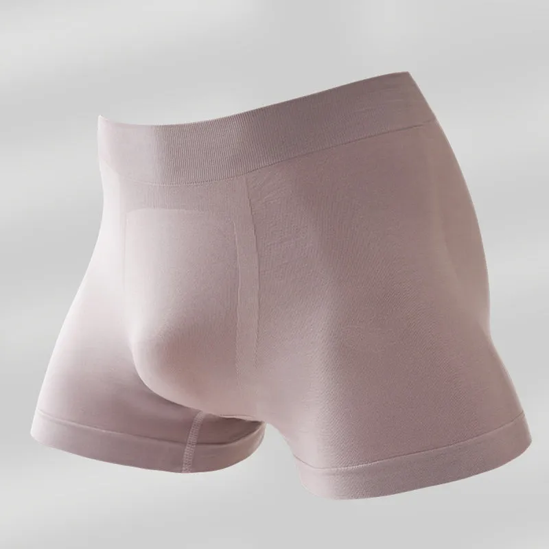 3Pcs Breathable Mid-waist Boxer Briefs