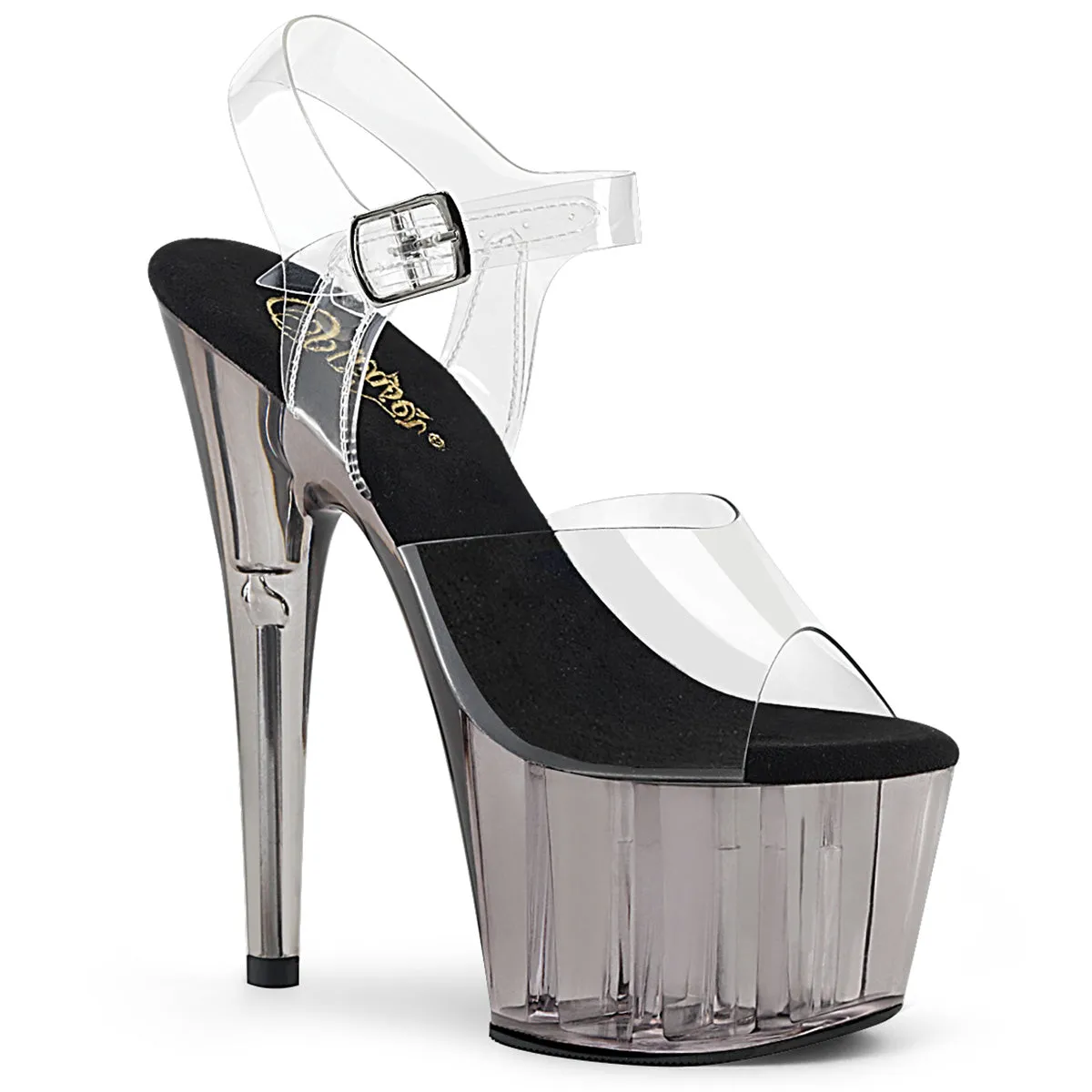 ADORE-708T Smoke Tinted Platform Exotic Dancer Shoe