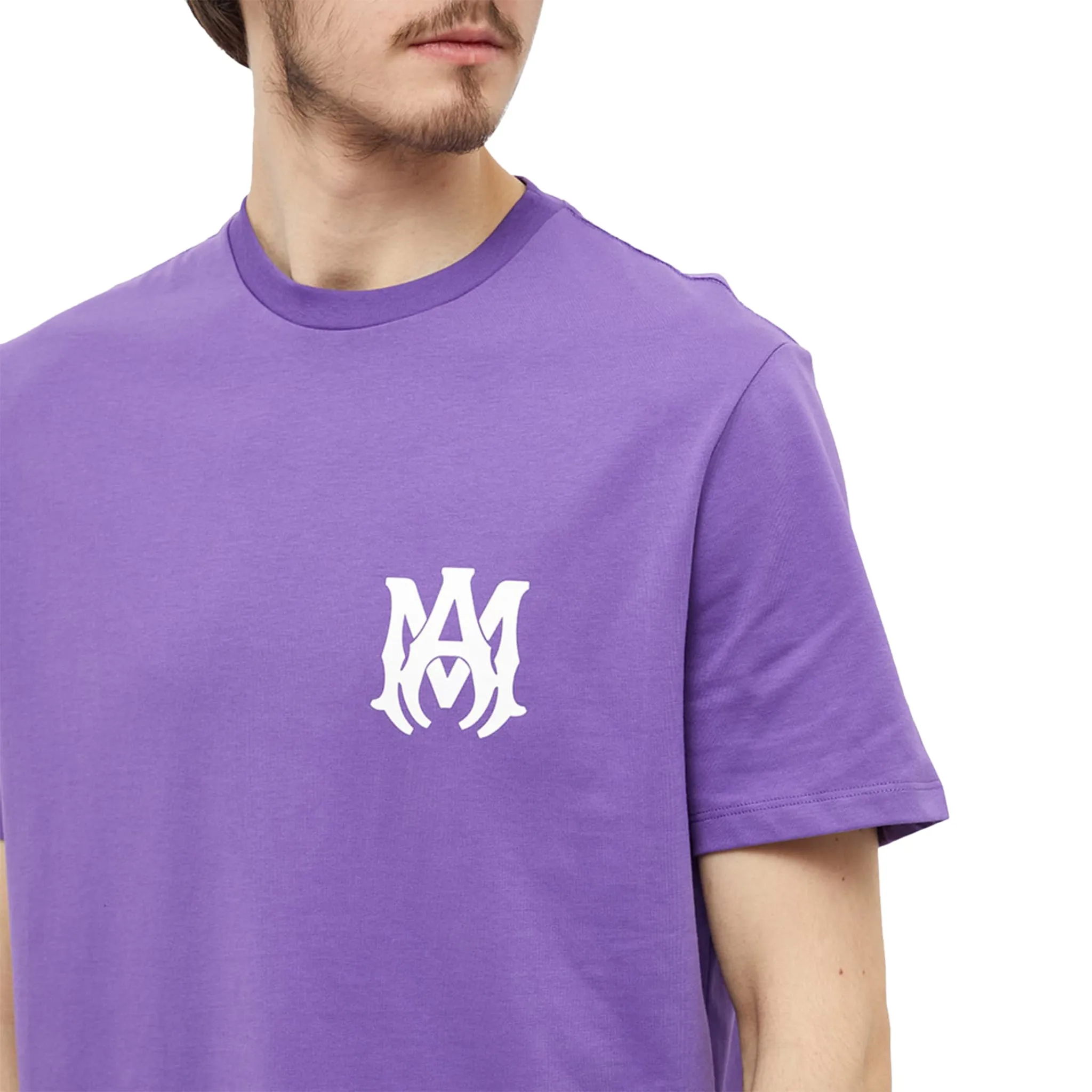 Amiri MA Logo T Shirt Purple