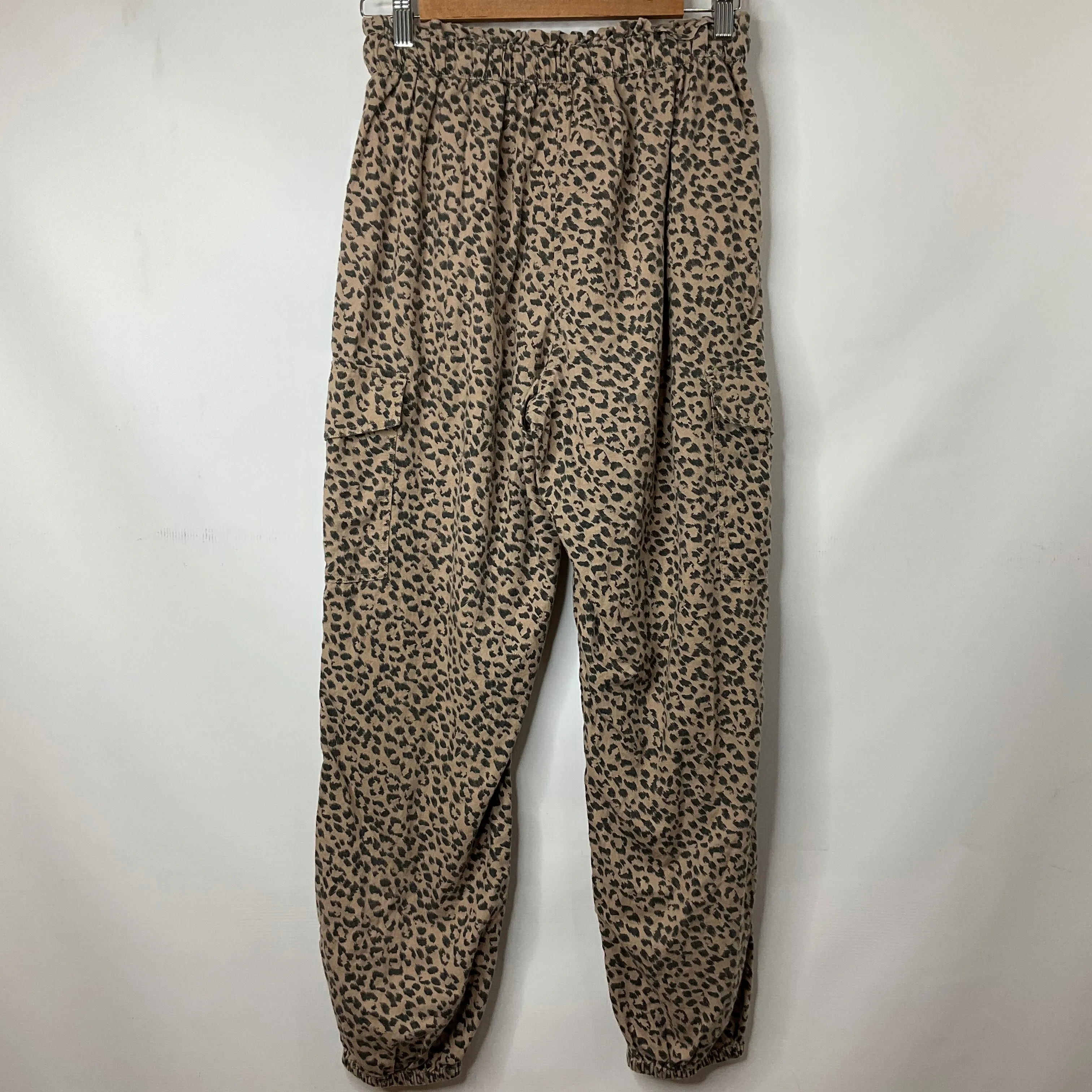 Animal Print Pants Linen Aerie, Size S