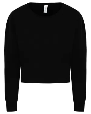 AWDis Ladies' Cropped Pullover Sweatshirt