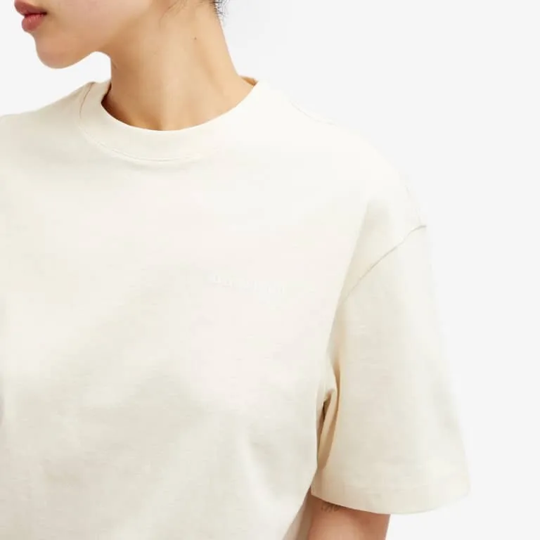 Axel Arigato Float Logo Oversized T-shirt, light beige