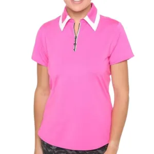 Beyln Key Women's Birdie Cap Sleeve Polo