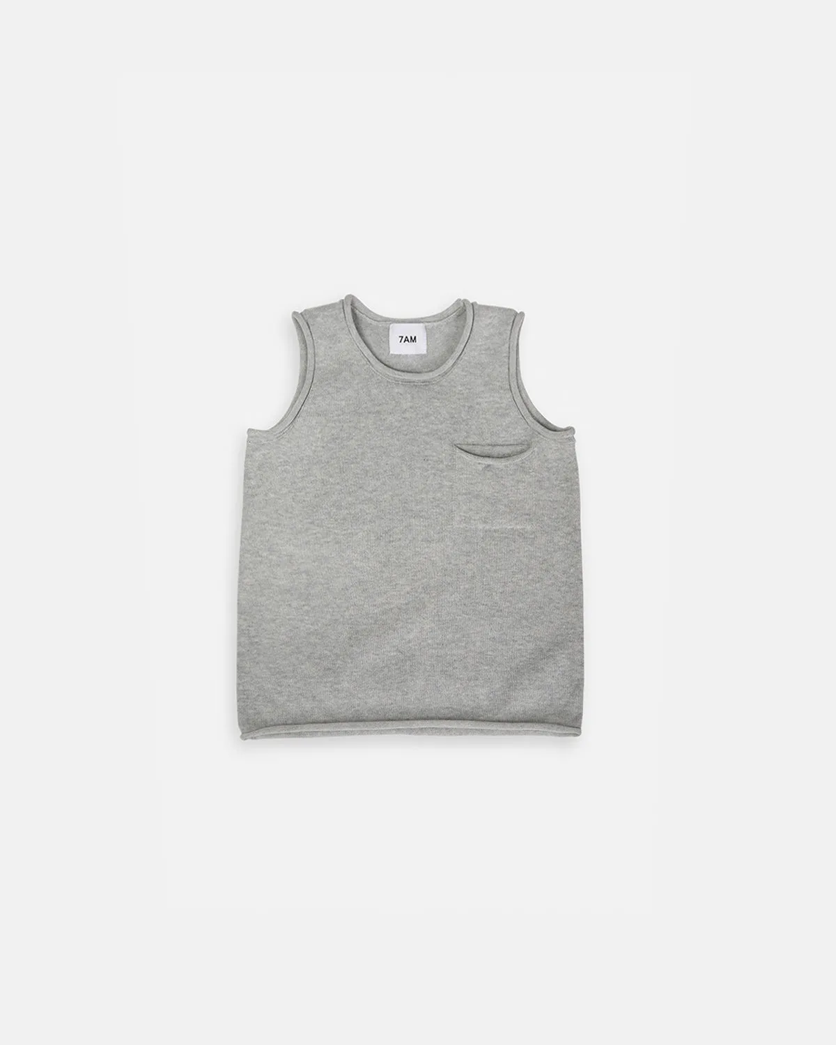 Boxy Cotton Tank Top