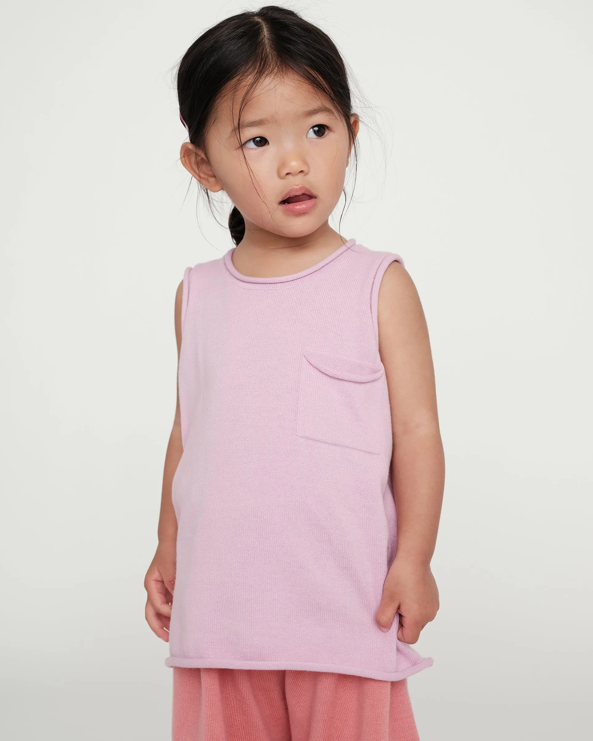 Boxy Cotton Tank Top