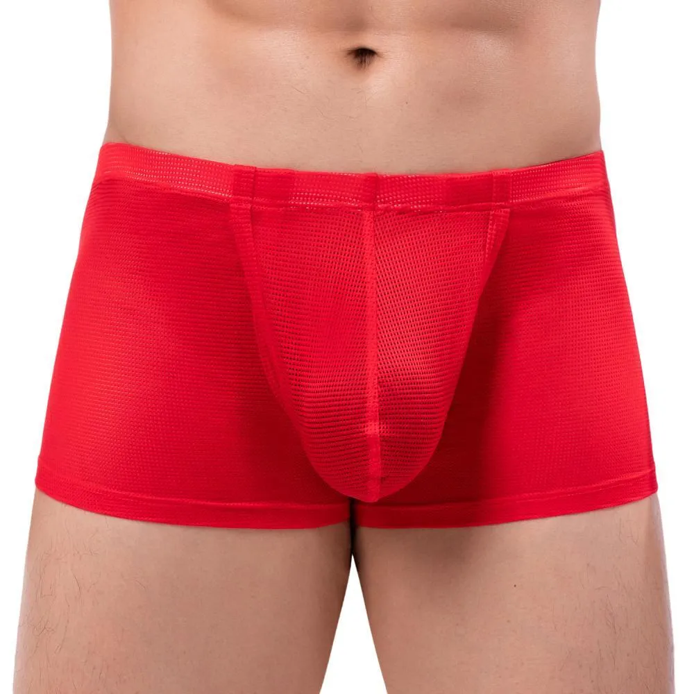 Breathable Transparent Solid Men Underwear