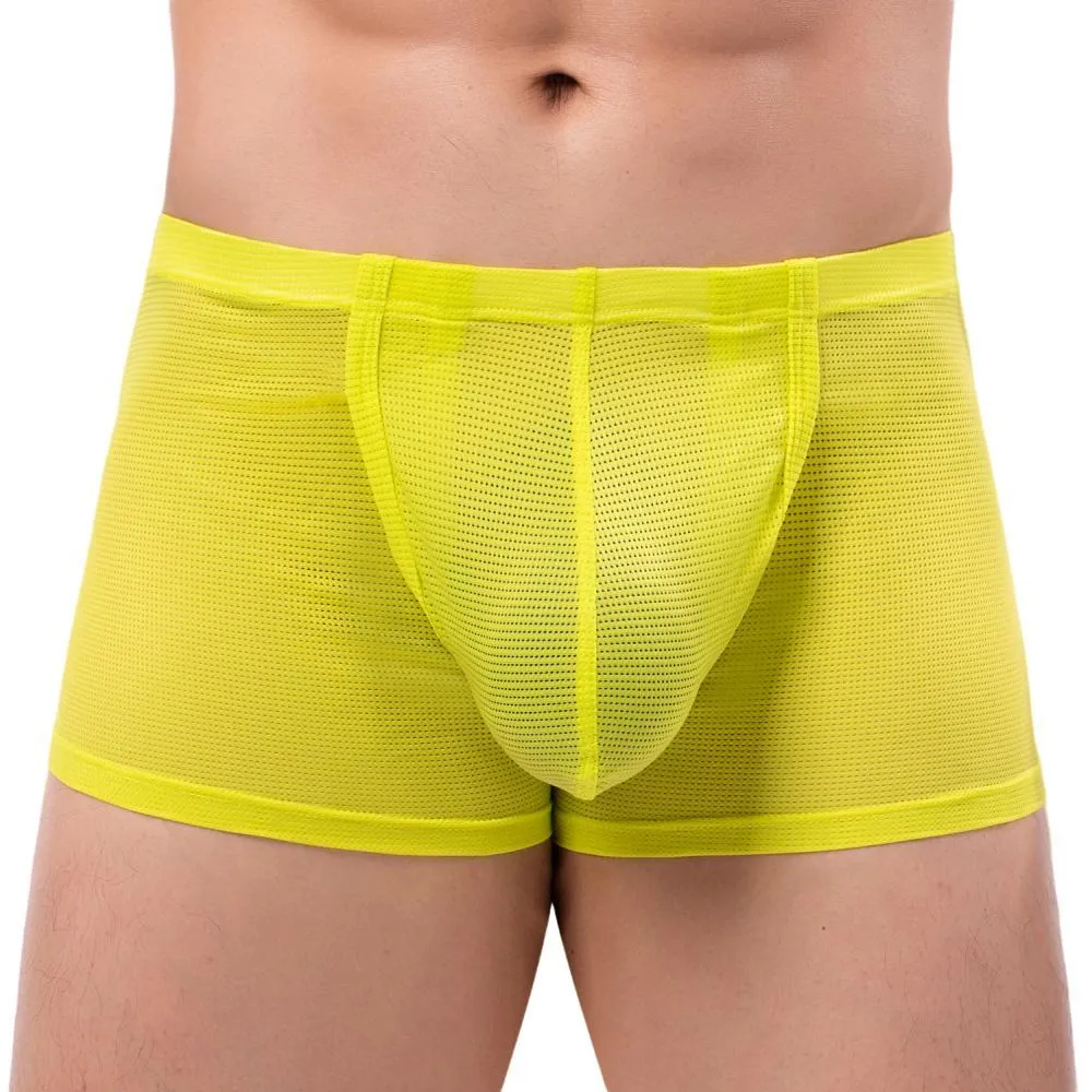 Breathable Transparent Solid Men Underwear