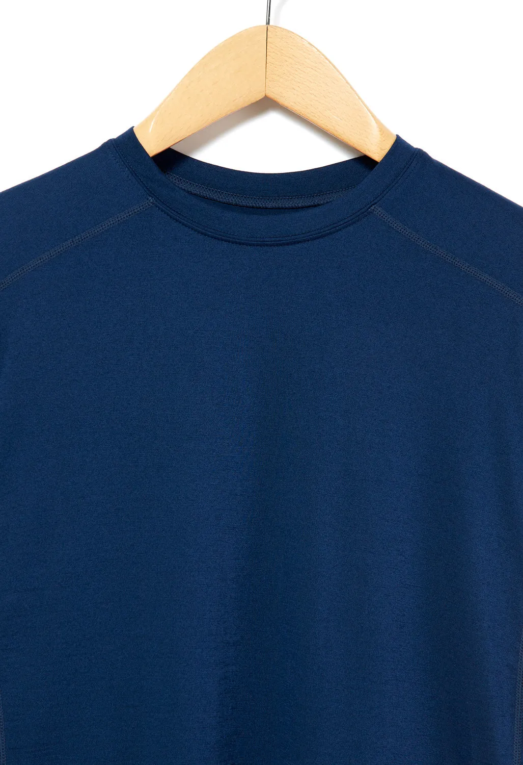 CAYL Merino Blend Shortsleeve Tee - Blue