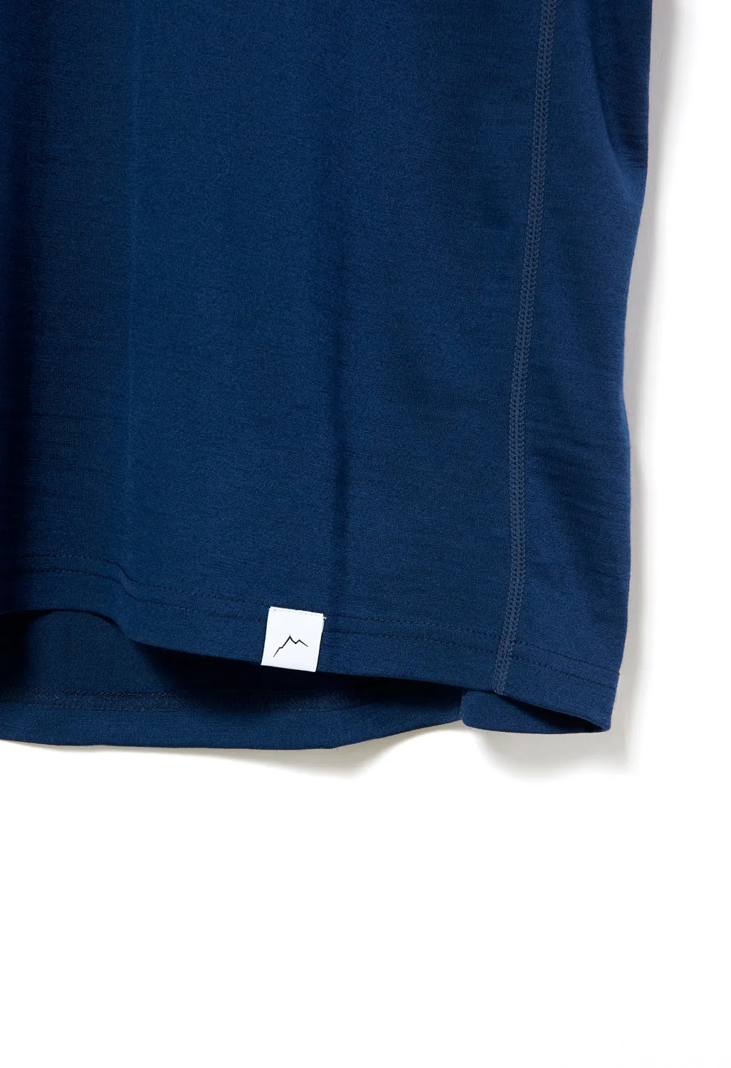 CAYL Merino Blend Shortsleeve Tee - Blue