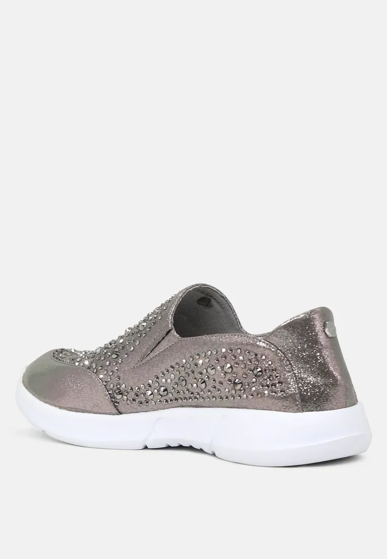 Chrissy Active - Slip-On Studded Sneakers