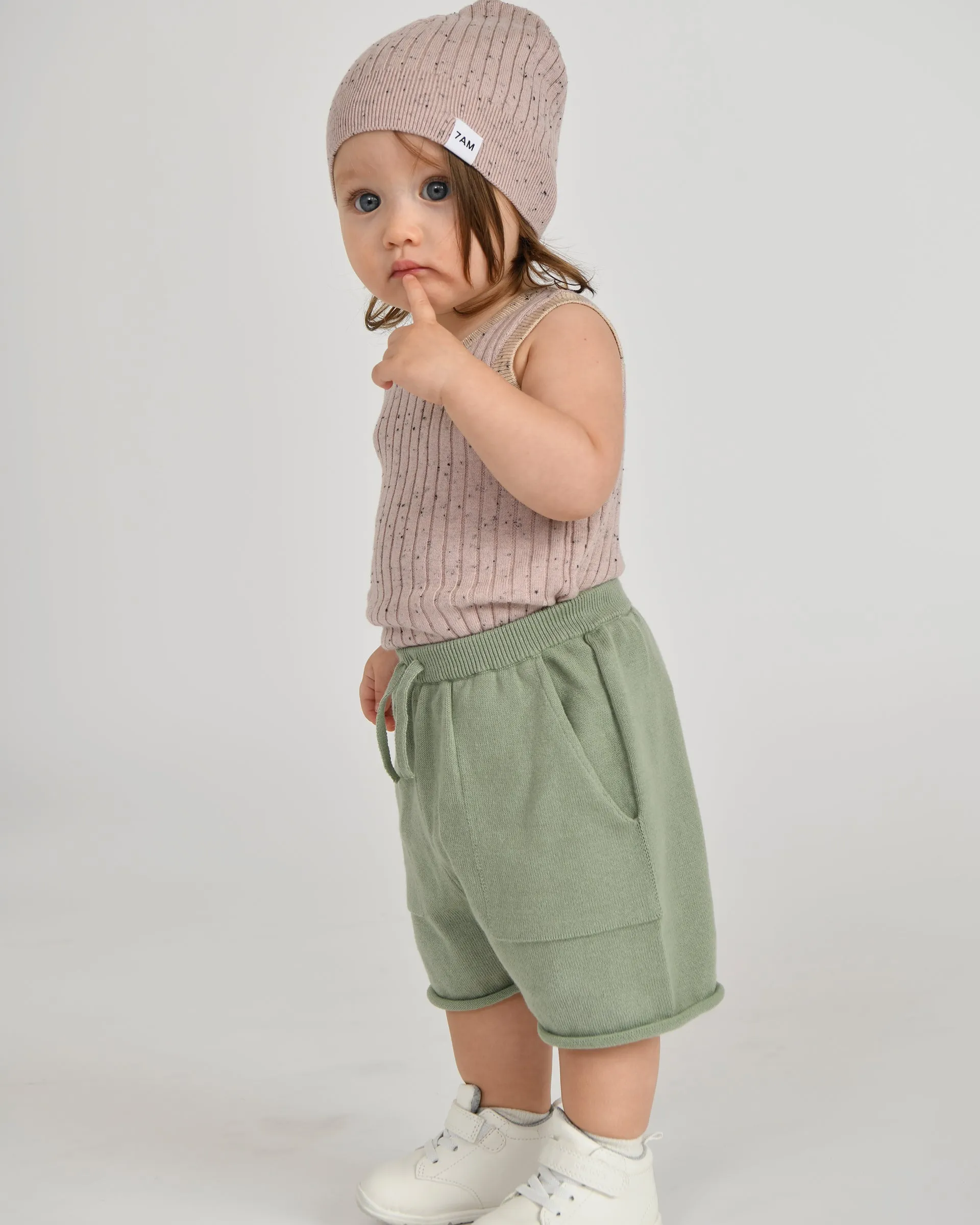 Cotton Slouchy Shorts