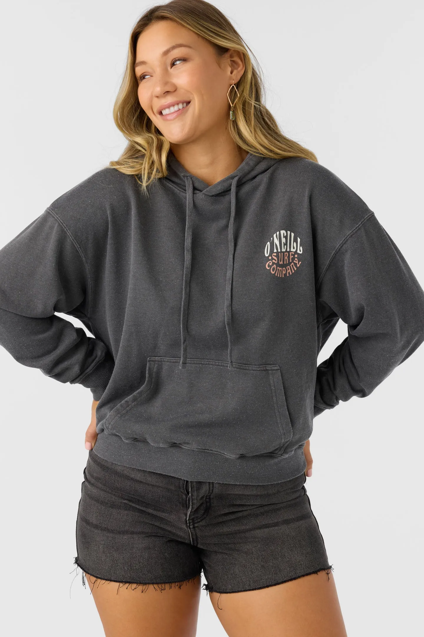 DRIFT HOODED FLEECE PULLOVER