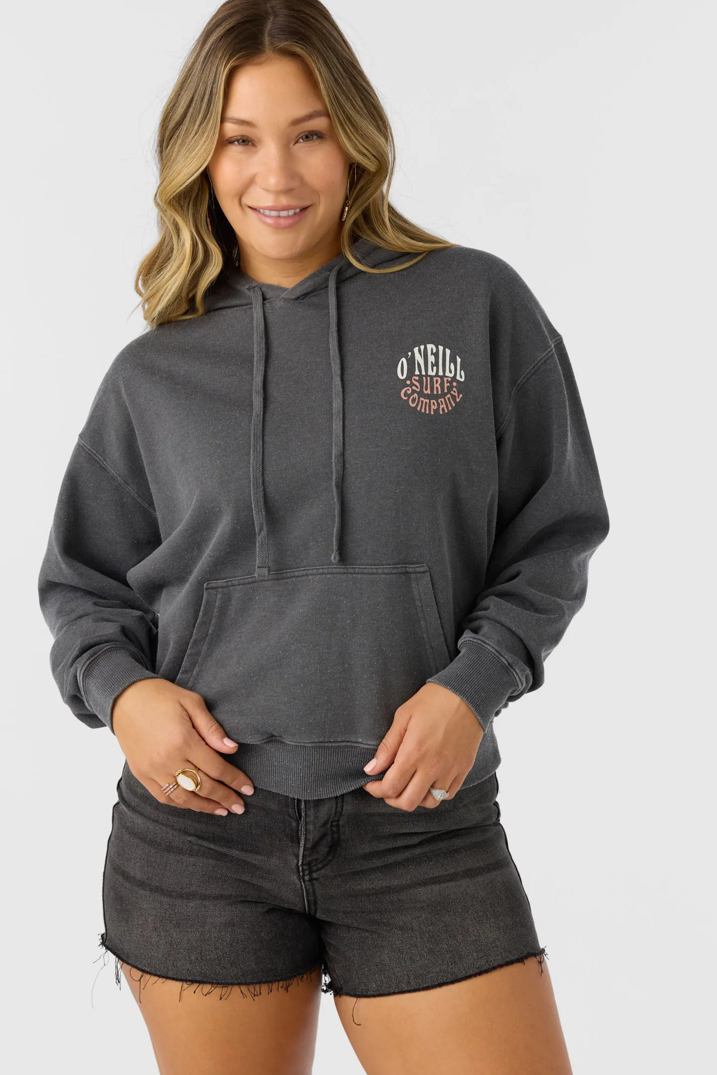 DRIFT HOODED FLEECE PULLOVER