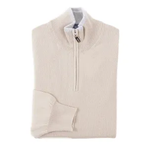 Fedeli Quarter-Zip Cashmere Sweater