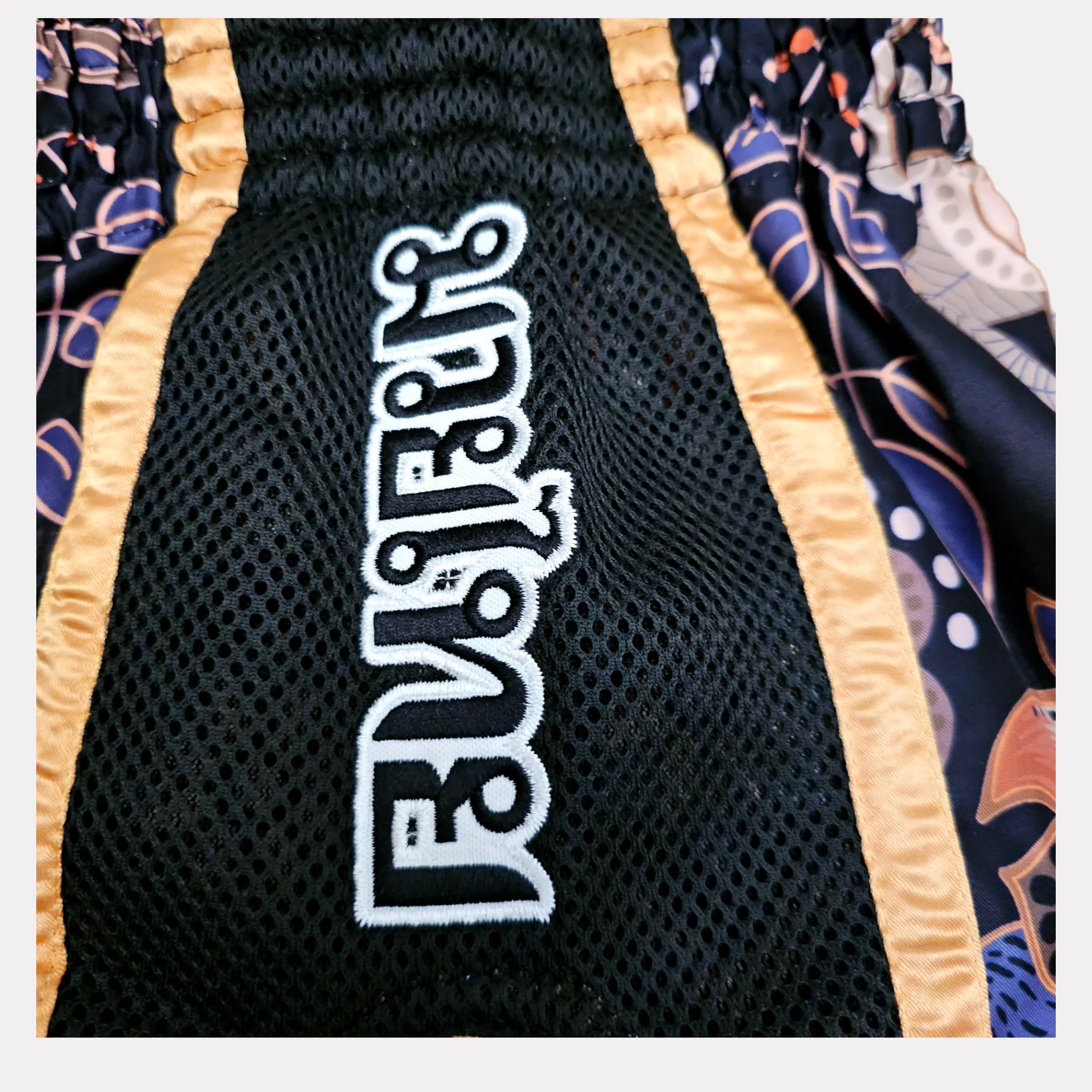 Fluory Script Adult Muay Thai Shorts