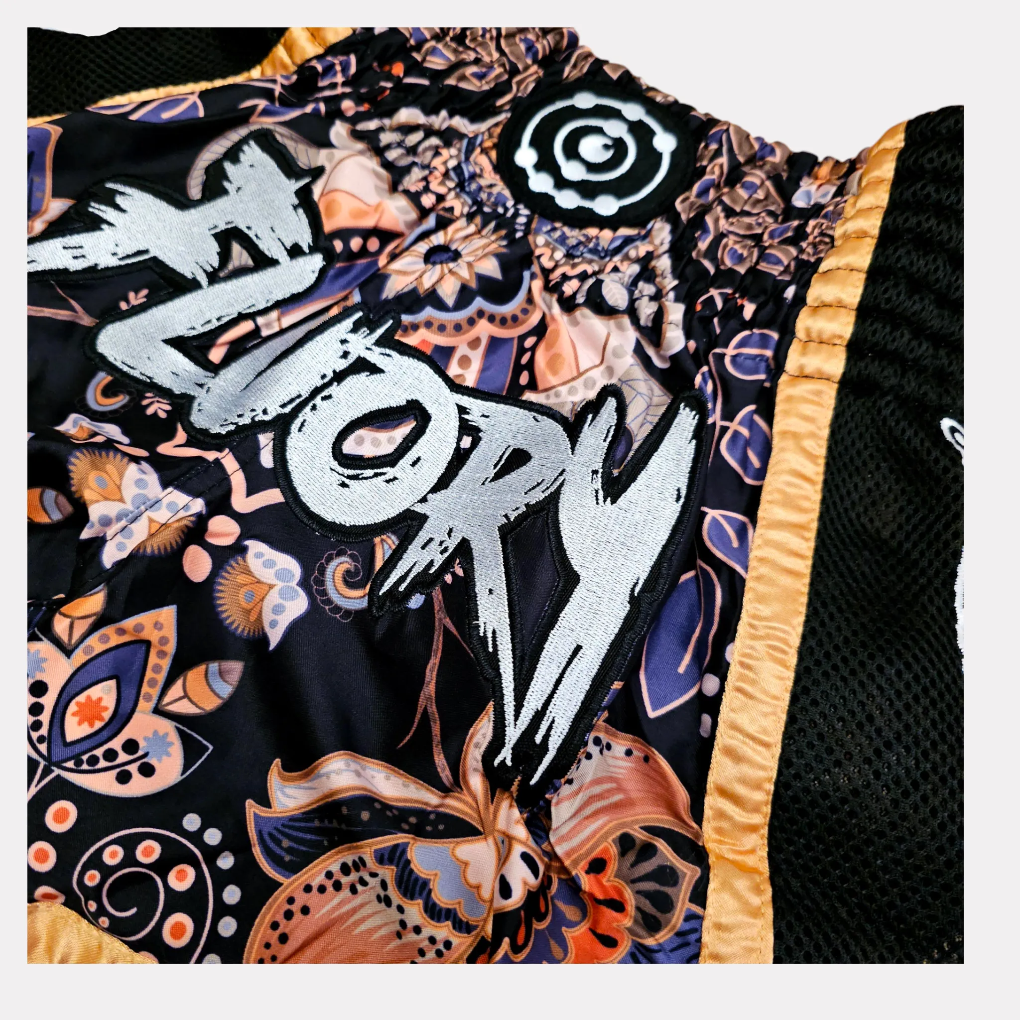 Fluory Script Adult Muay Thai Shorts