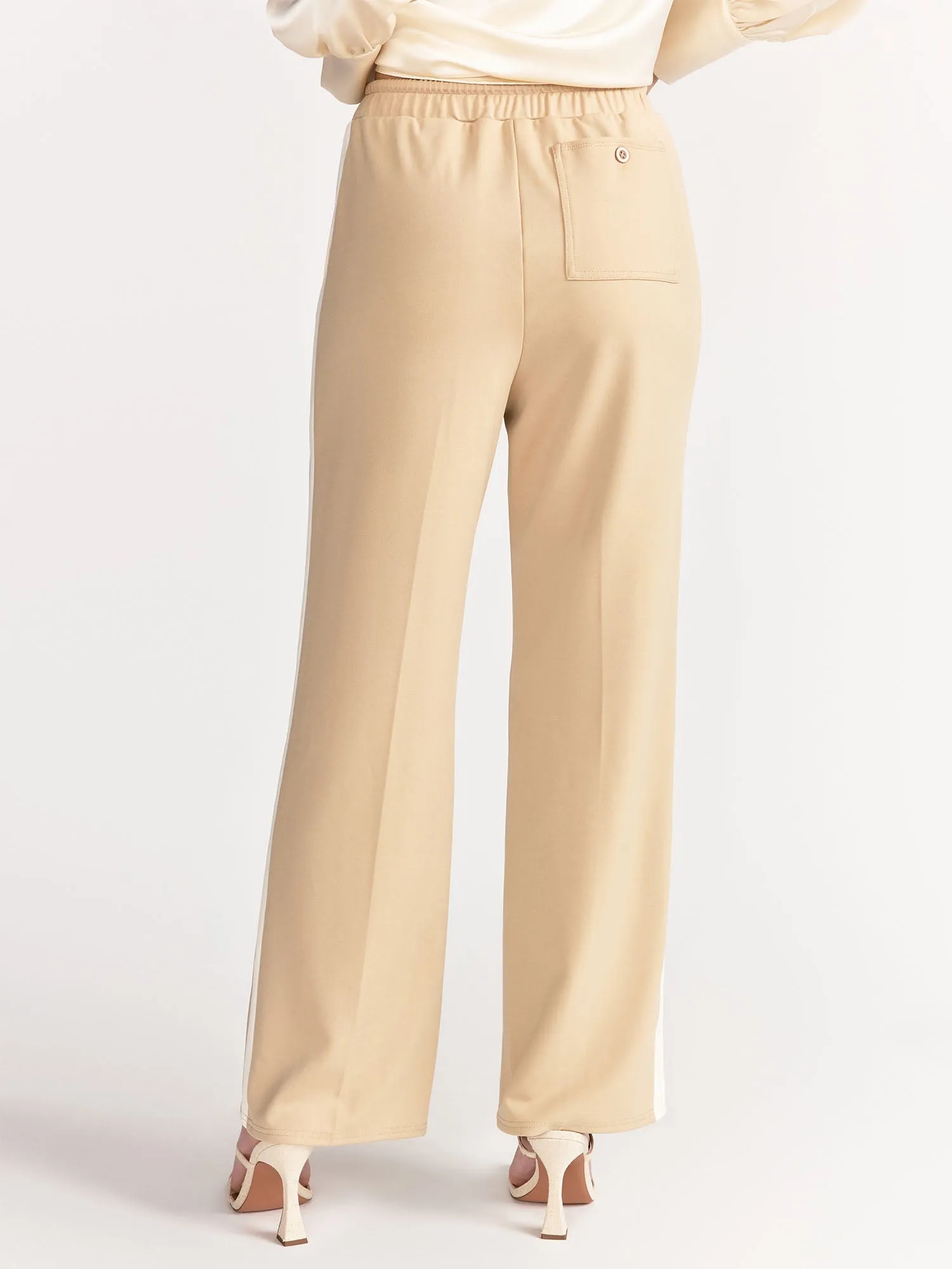 Front Seam Side Track Stripe Pant - Lena