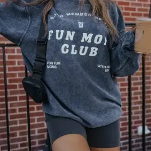 Fun Mom Club Corded Sweatshirt