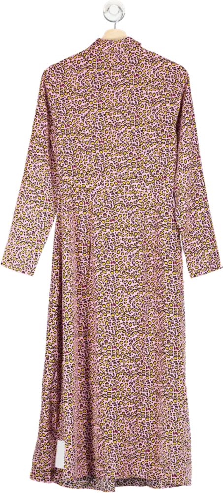 Glamorous Pink Leopard Shirt Dress 10