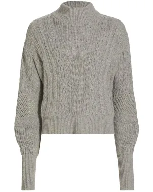 Grey Melange Bertilda Sweater