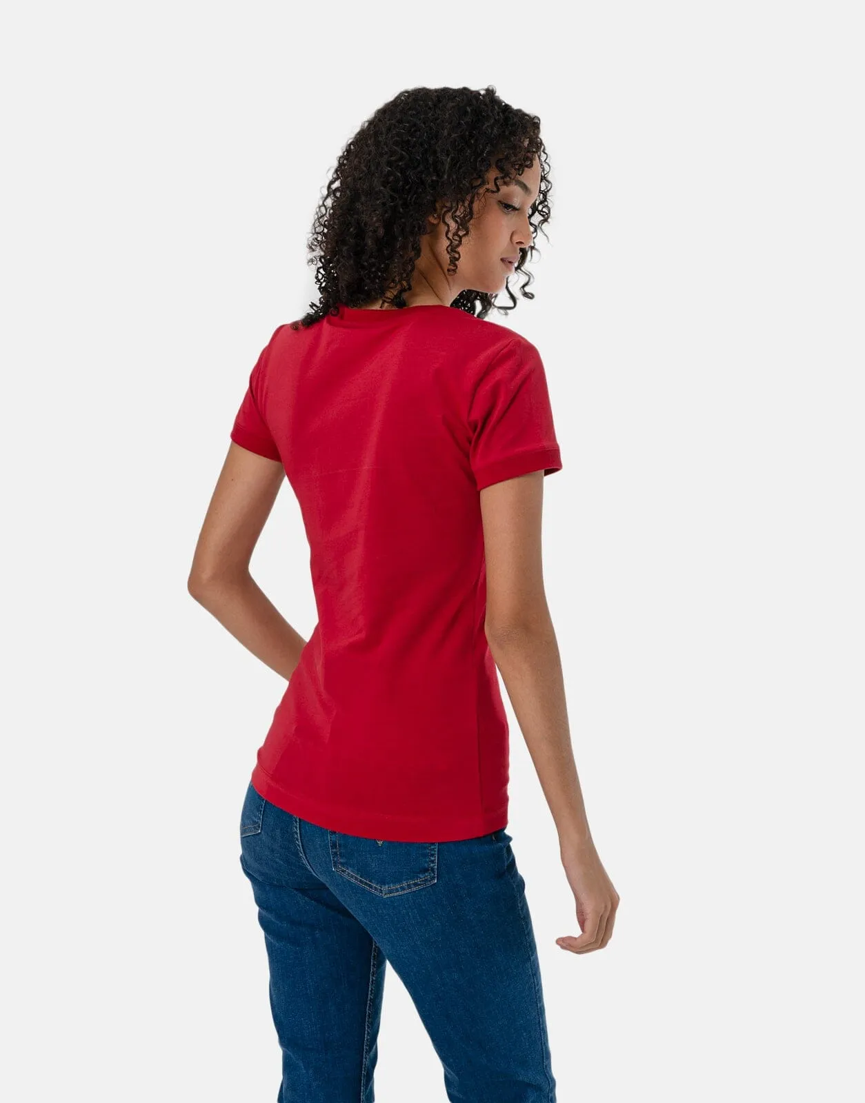 Guess Star Triangle Red T-Shirt