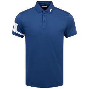 Heath Regular Fit TX Jersey Polo Estate Blue Melange - SS24