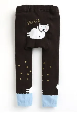 Hello Bear Baby Leggings