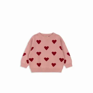 Konges Sløjd Lapis Knit Blouse.-Mellow Rose