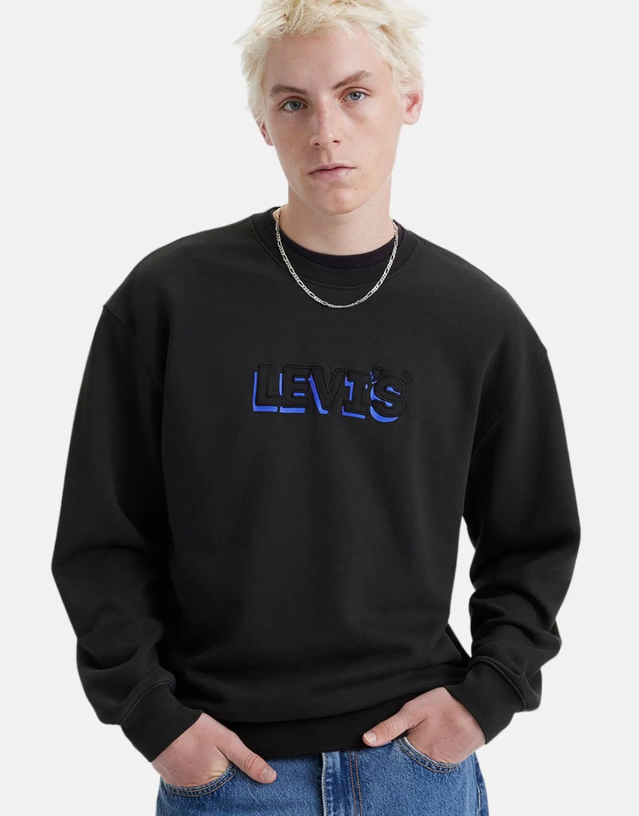 Levis Relaxed Graphic Crew Sweatshirt