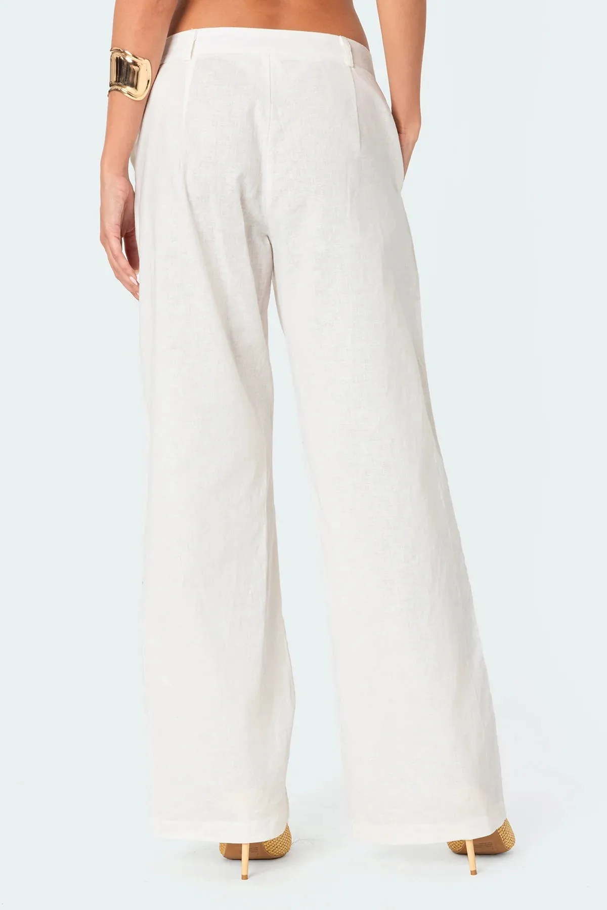 Linen Blend Arya Pants