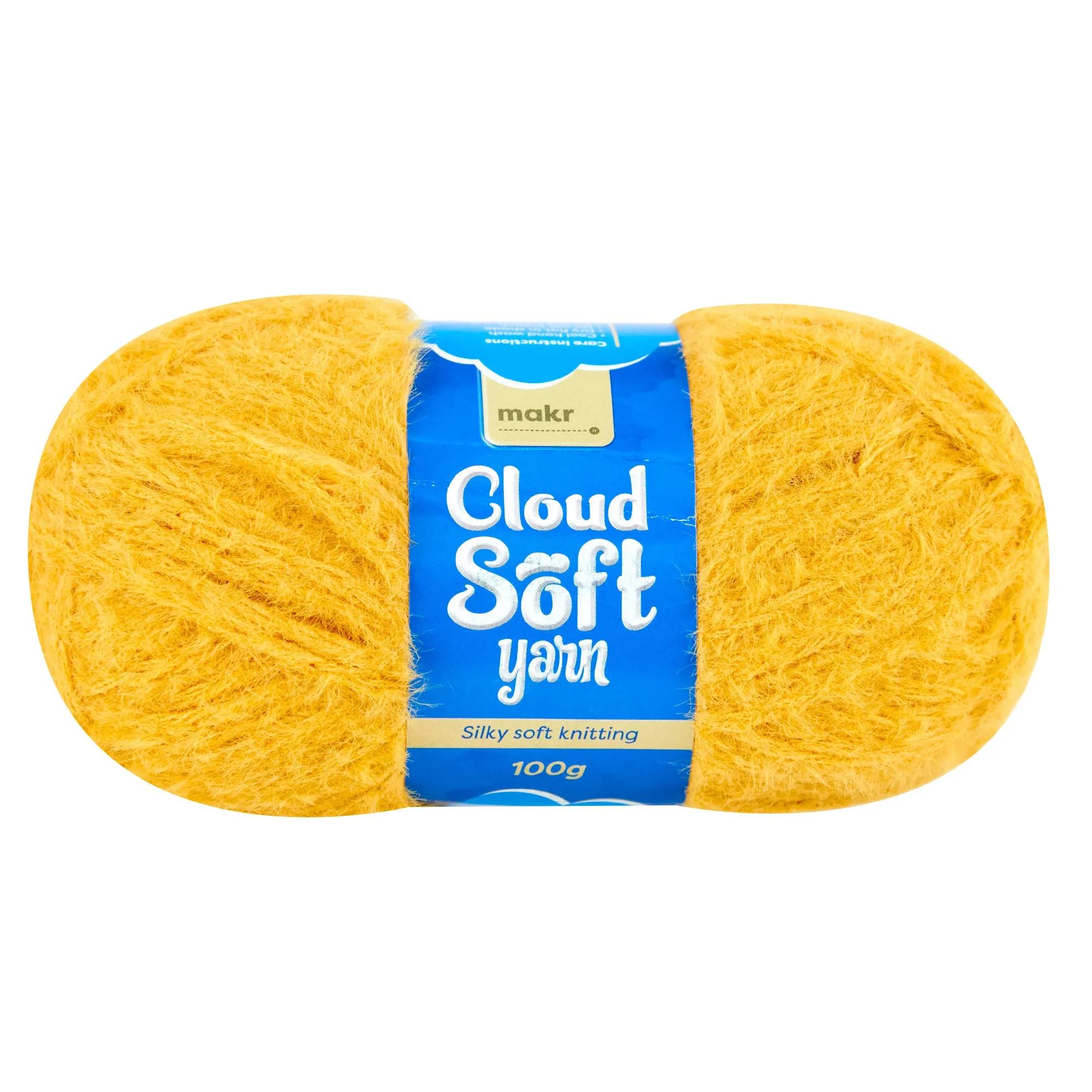 Makr Cloud Soft Crochet & Knitting Yarn - 100g Nylon Yarn