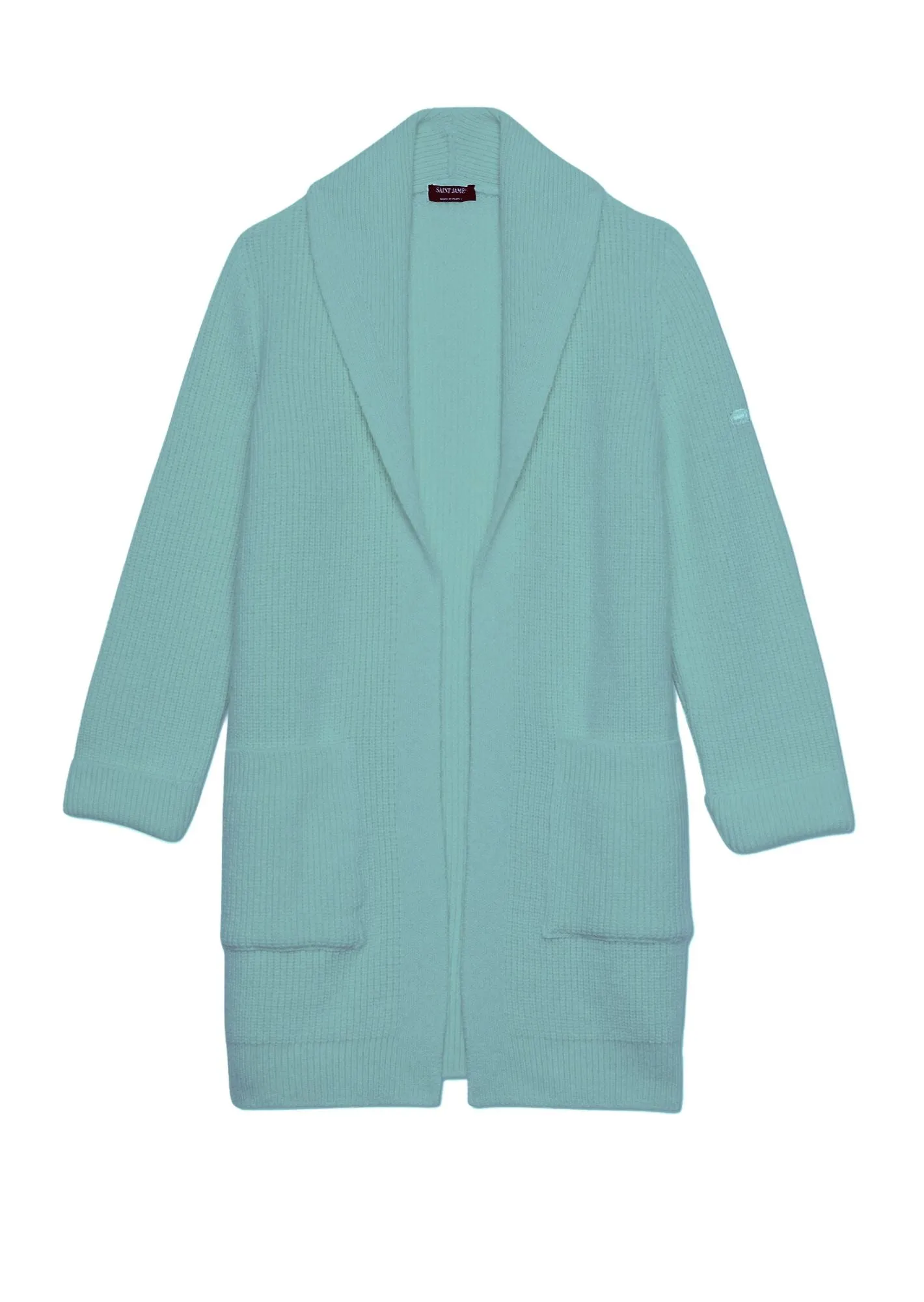 MANE - Long Shawl Collar Jacket | Mohair Blend (JADE)