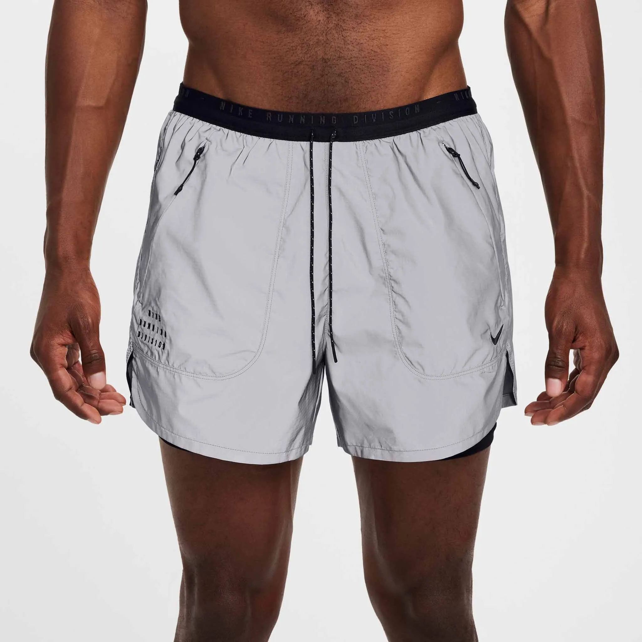 Nike | Men's Dri-FIT ADV Running Division Reflective 4" 2-In-1 Running Shorts - Reflect Silver