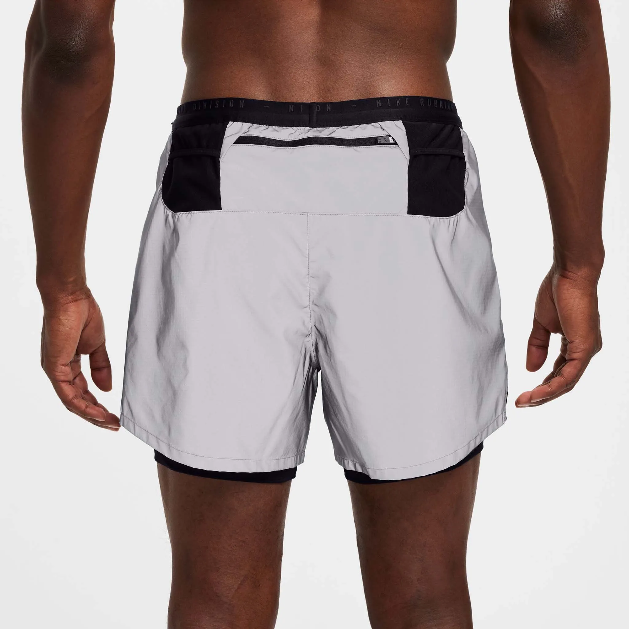 Nike | Men's Dri-FIT ADV Running Division Reflective 4" 2-In-1 Running Shorts - Reflect Silver