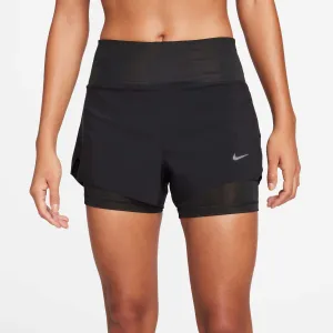 Nike | Women's Dri-FIT Swift Mid-Rise 3" 2-in-1 Running Shorts with Pockets