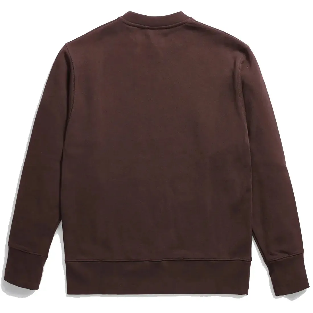 Norse Projects Arne Logo Sweat Heathland Brown