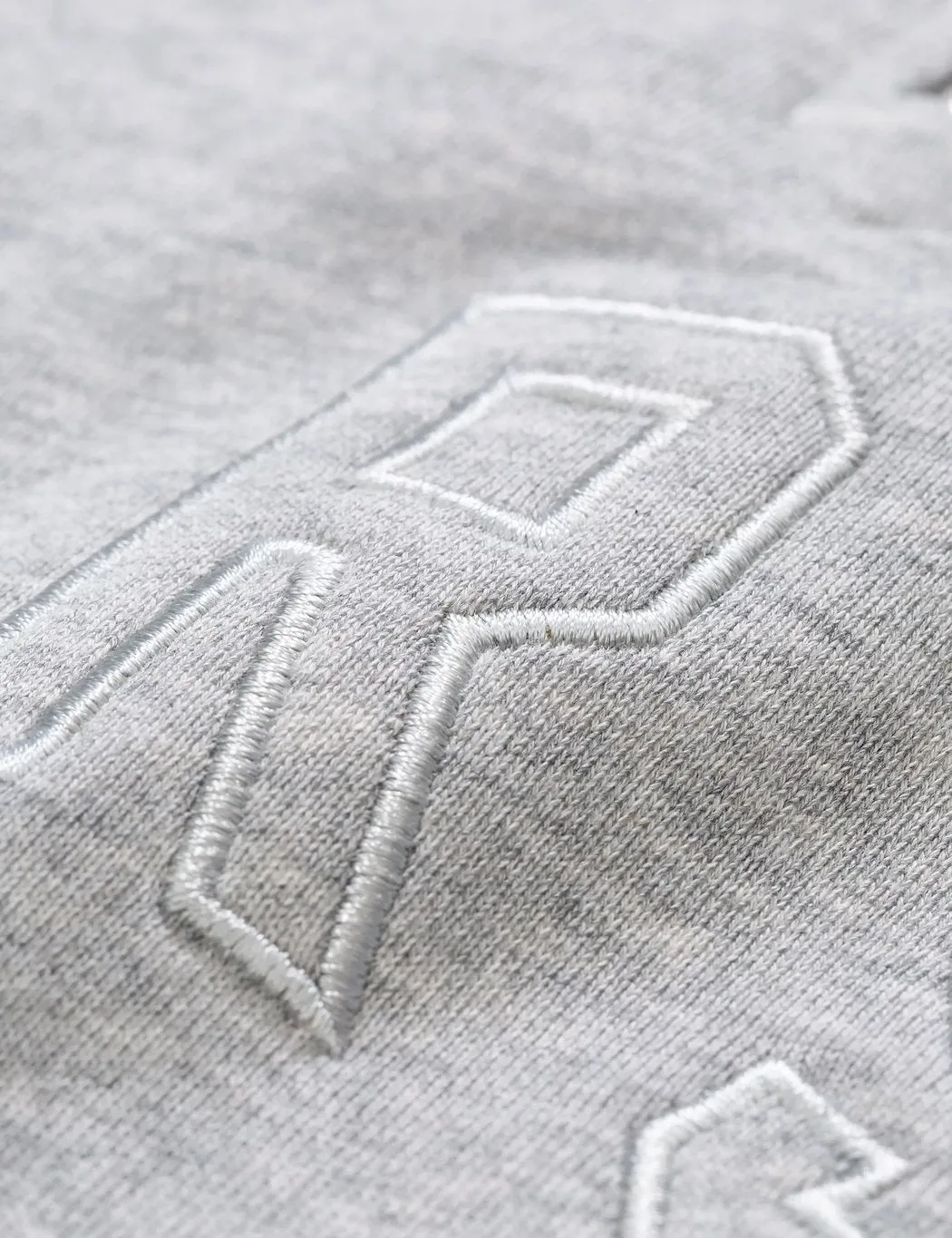 Norse Projects Jorn Half Zip Sweatshirt - Light Grey Melange