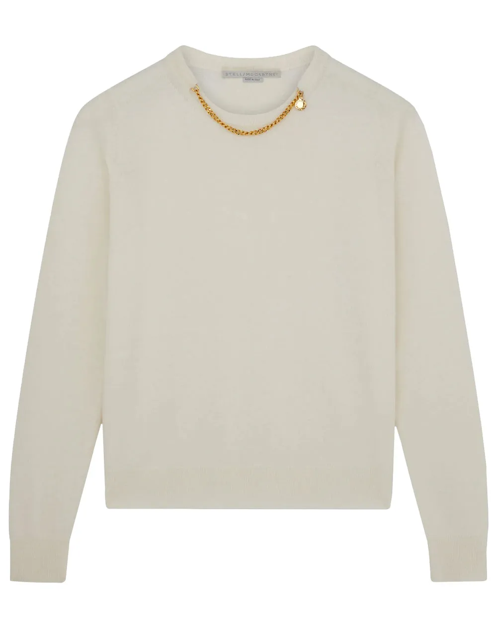 Off White Falabella Chain Knit Pullover