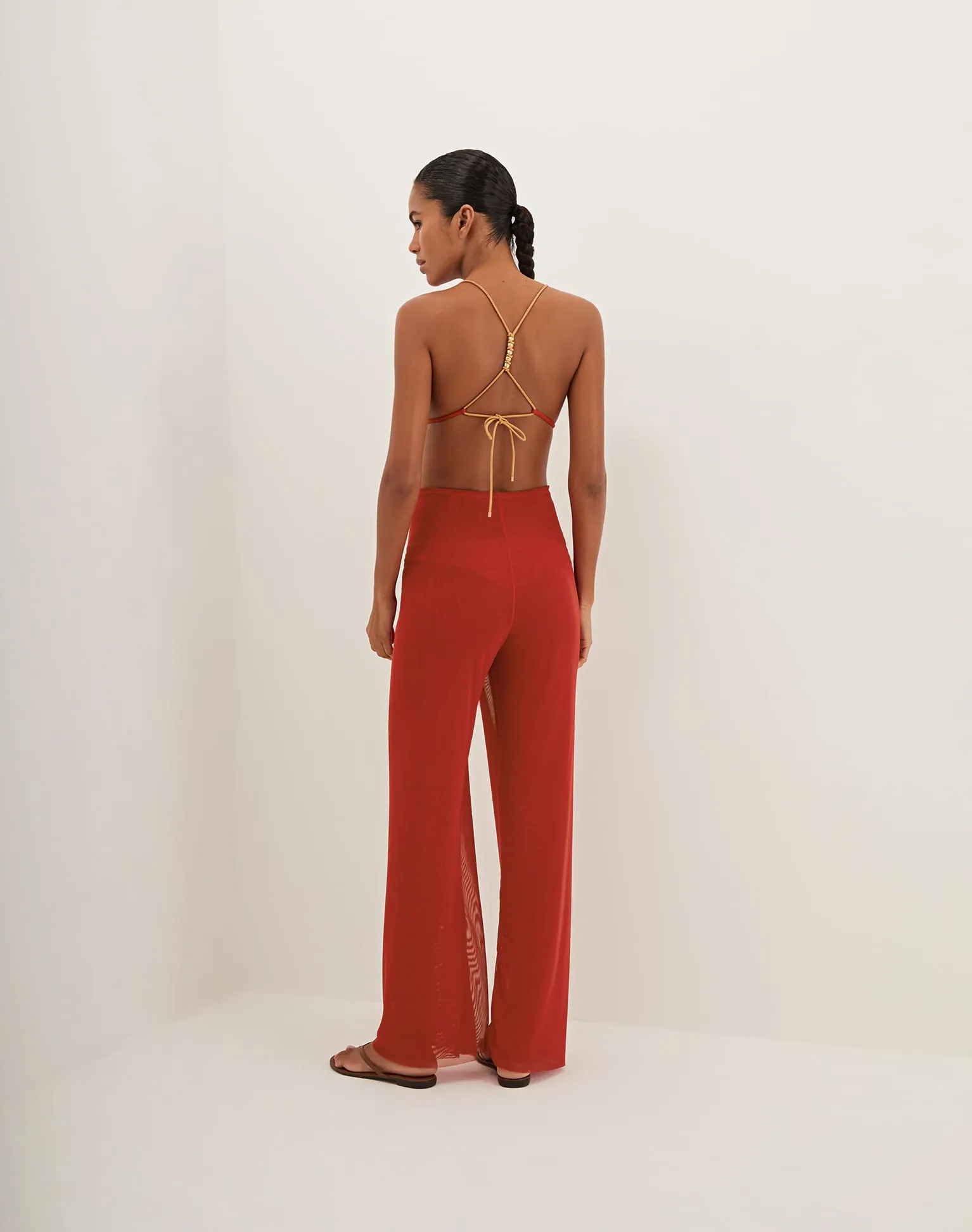 Pareo Pants - Ruby