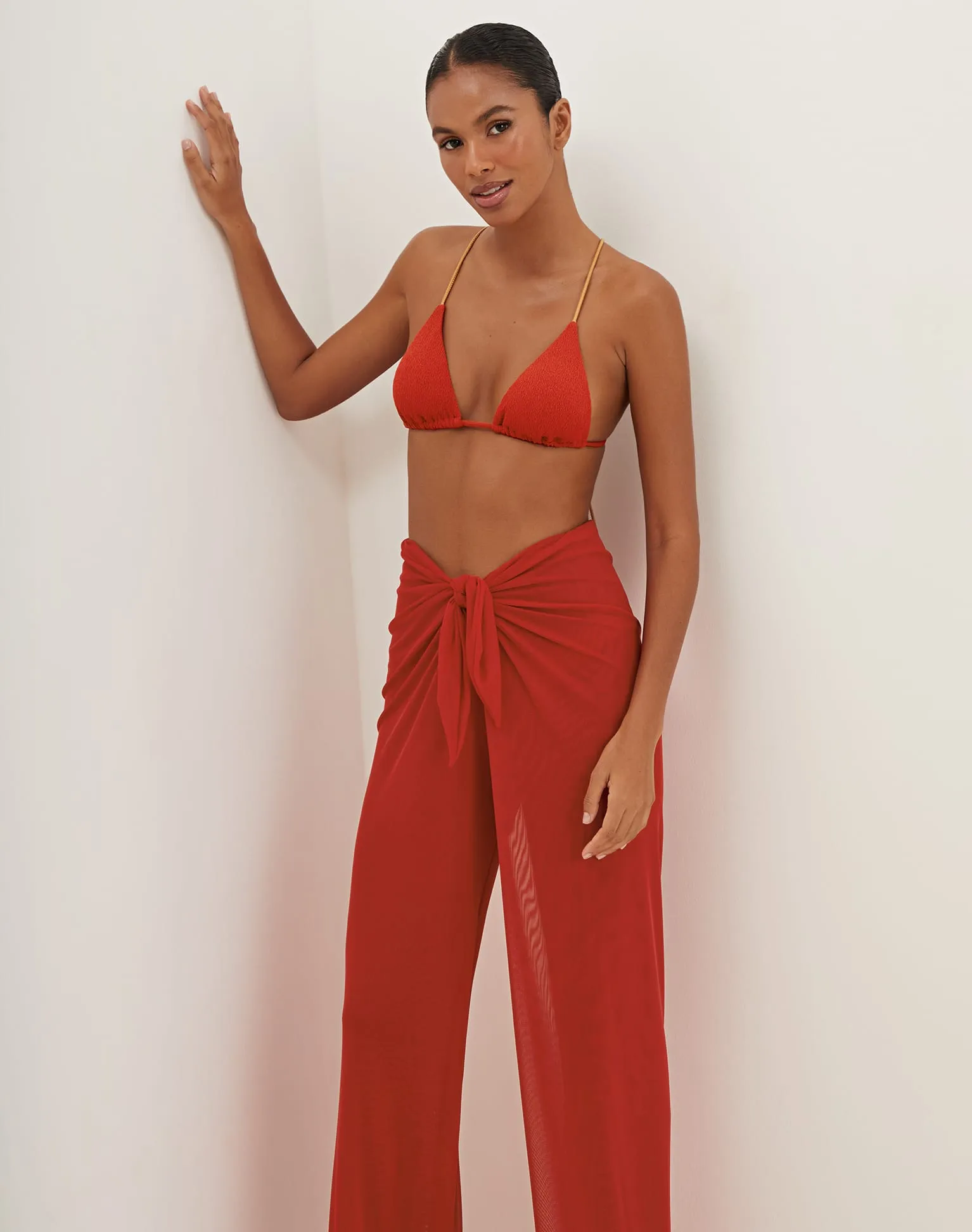 Pareo Pants - Ruby