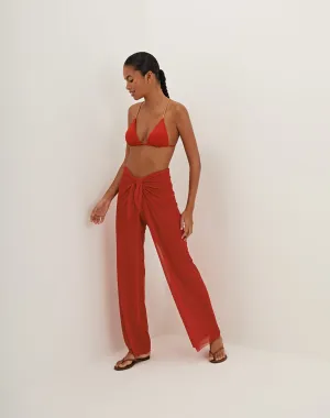 Pareo Pants - Ruby