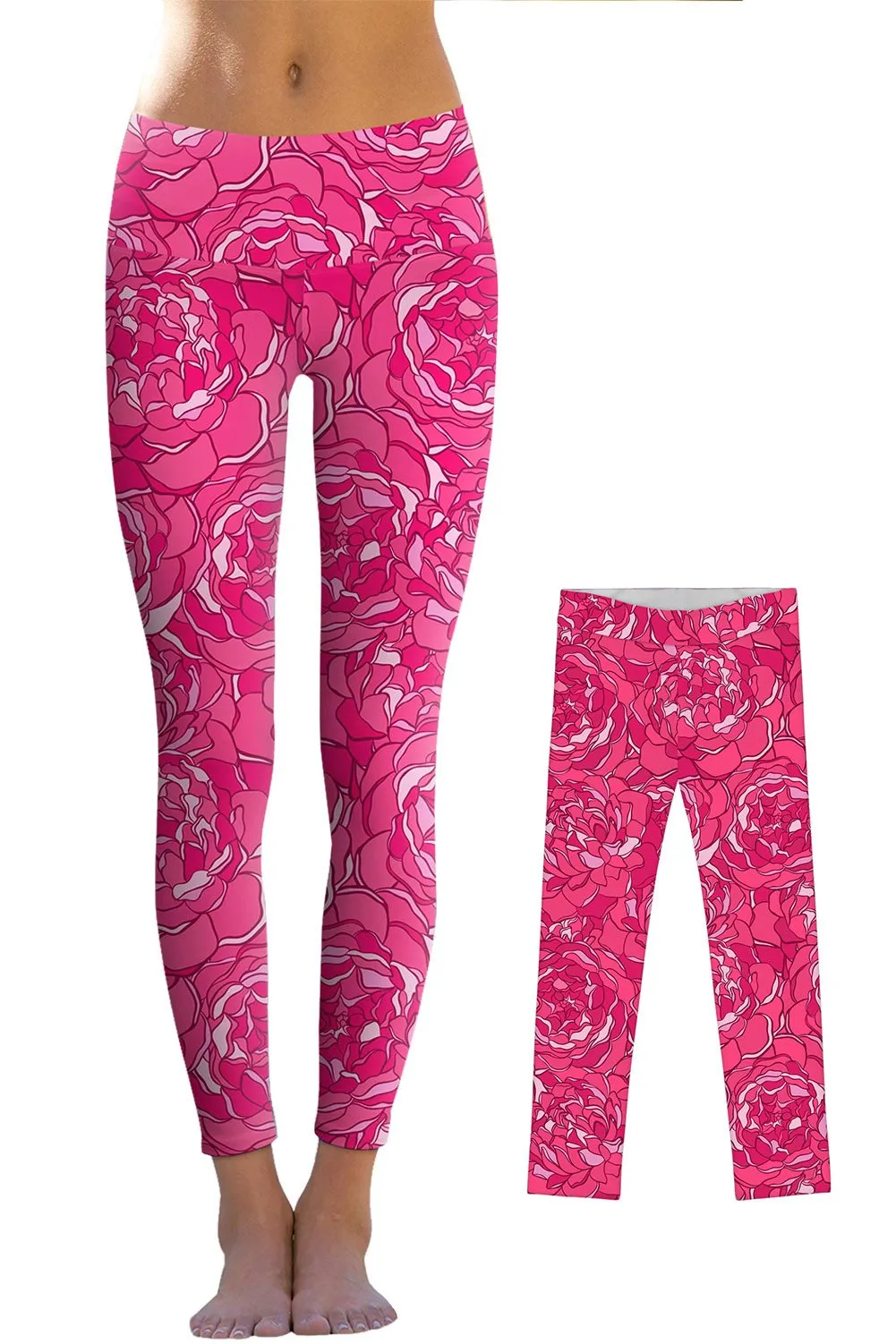 Peony Blaze Lucy Leggings - Mommy and Me