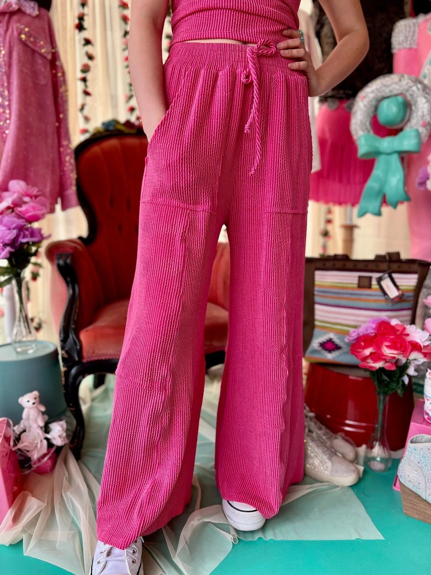 PLUS Pink Clout Lounger Pants*