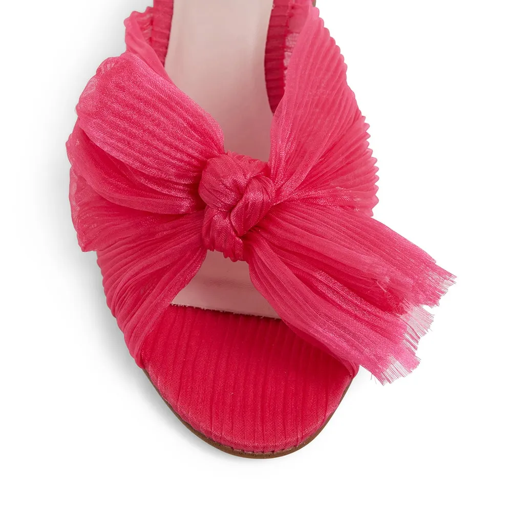 Surge Heel in Fuchsia Fabric