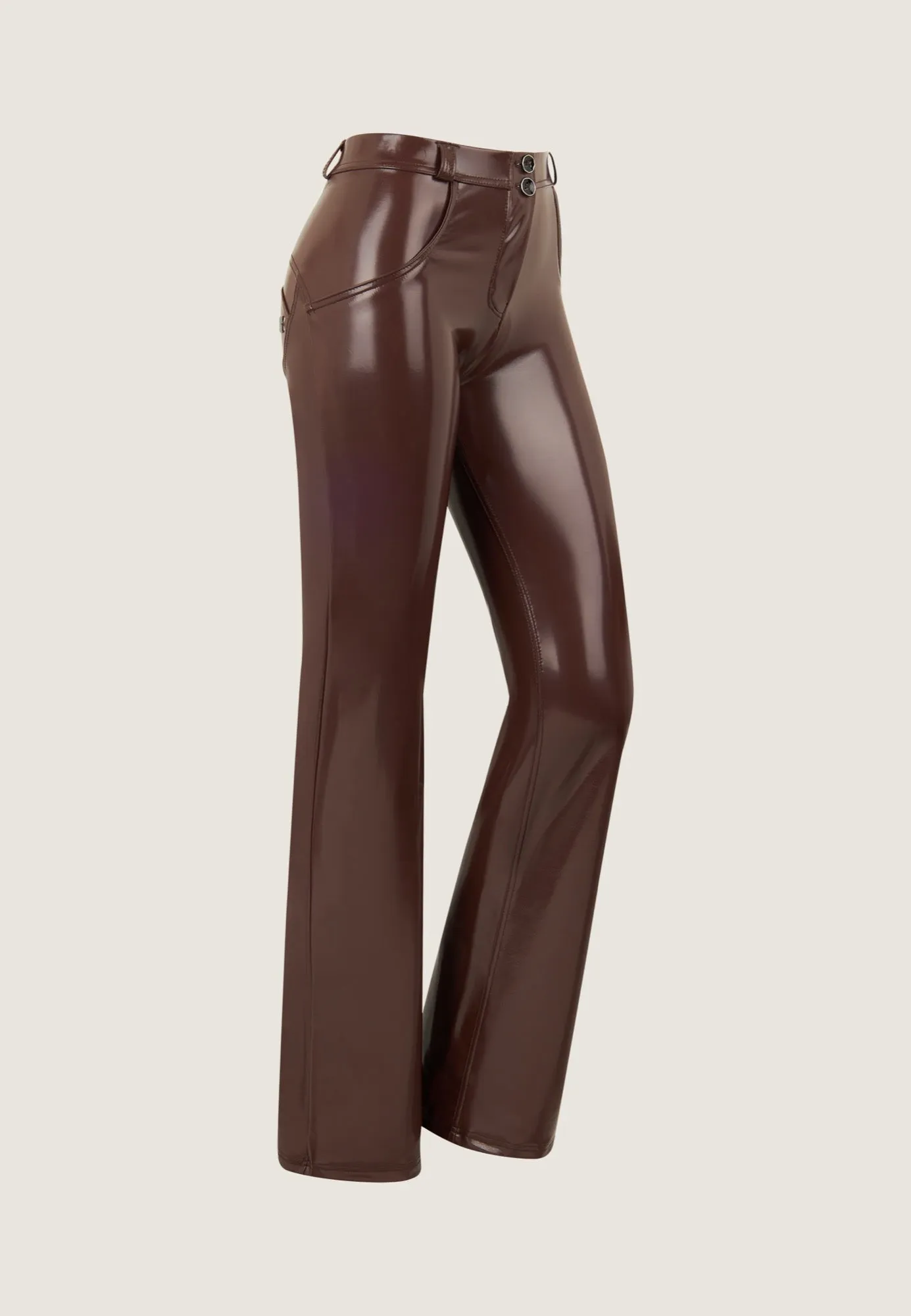 (WRUP11RF456- M39) WR.UP® Flared in Faux Latex ♥