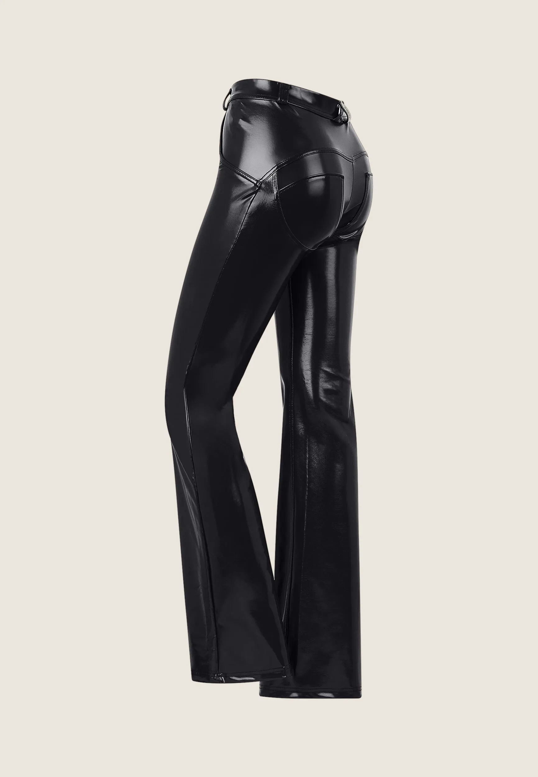 (WRUP11RF456-N) WR.UP® Flared in Faux Latex ♥